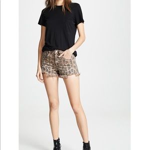 Blank NYC Shorts - NEW Blank NYC Catwalk Denim Leopard Cutoff Shorts Blank NYC Shorts - NEW Blank NYC Catwalk Denim Leopard Cutoff Shorts